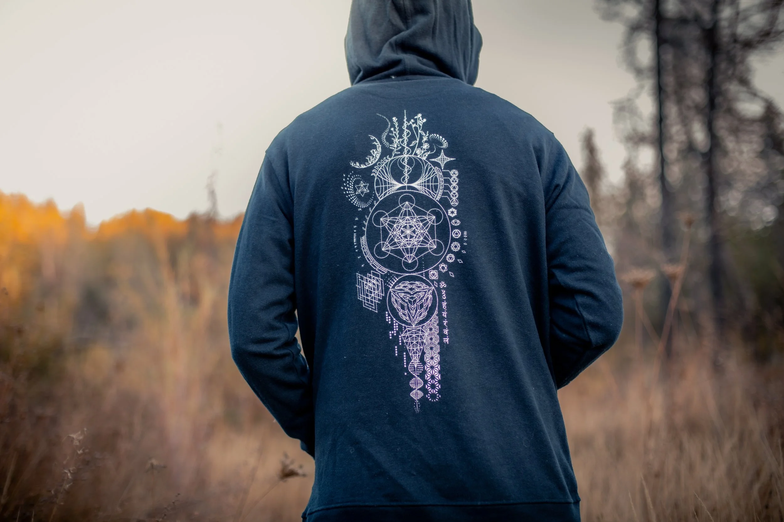 Sacred State Design — Atlas Map Hoody